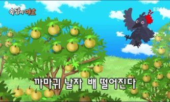 [속담] 까마귀 날자 배 떨어진다