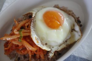 무생채응용요리-무생채비빔밥,무생채크러스트