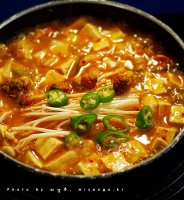 된장찌개 맛있게 끓이는법]미더덕 된장찌개 만드는법 by 미상유