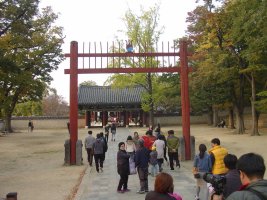 이성계 어진이 모셔저 있는 전주 경기전