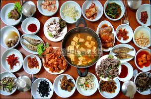 전라도반찬 이미지