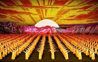 北朝鮮マスゲーム 2011-統一展望台