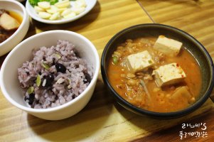 제주 한화콘도 근처 맛집 삼양모메존의 산야초와 흑돼지로 건강한 밥상♭