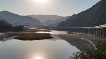 ▣충북 단양팔경 남한강 [도담삼봉]의 이른아침 풍광과 좋은글[지혜로운 노후의 삶]▣