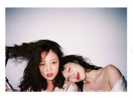 구하라 오열, 故설리에 "설리야 미안해…네 몫까지 열심히 살게"
