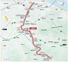 신림선 경전철 노선도 및 착공 완공 개통 시기