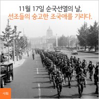 순국선열의 날, 선조들의 숭고한 조국애를 기리다