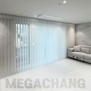 회원동055 | 마산 회원동 주택 거실 고급스러운 유니슬랫 커튼...차르르 쉬폰 커튼 침실 암막 콤비 블라인드 시공 후기!