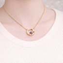 레드 써클 | 니트 출근룩 목걸이 추천｜매일 착용해도 질리지 않는 써클 디자인 후기