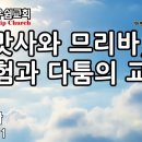 맛사와 므리바, 시험과 다툼의 교훈맛사와 므리바, 시험과 다툼의 교훈 - 성현경목사 이미지