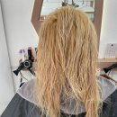 뉴에보헤어 | [광주 첨단 미용실 뉴에보헤어] N번째 탈색 초극손상 모발 되살리기! 신데렐라 클리닉 리얼후기 (전후...