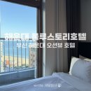 블루호텔 | 해운대 가성비 오션뷰 호텔 블루스토리호텔 후기