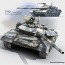 러시아 T-90 탱크 이미지