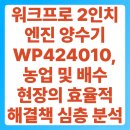 이송농장 | 워크프로 2인치 엔진 양수기 WP424010, 농업 및 배수 현장의 효율적 해결책 심층 분석