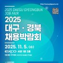 마이스정보사이트 - 2025 대구·경북 채용박람회 이미지