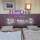 라벤다모텔 | 삼척 시내 라벤다모텔 내돈내산 침구 깨끗하고 괜찮은데?