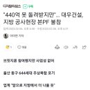 "440억 못 돌려받지만"… 대우건설, 지방 공사현장 본PF 불참 이미지