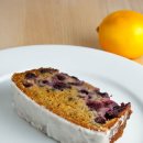 Lemon Yogurt Cake with Blueberries 이미지