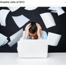 2013년 미국에서 스트레스를 가장 많이 받는 직업 Top10 이미지