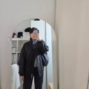 일온스 | 도매택 가죽자켓 : 온스(ounce) 램스킨 하이넥 점퍼 구매 후기 (+착용사진)