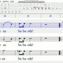 43회 정기연주회 연습용 음원파일 - Stage 1-3 Festival Sanctus 이미지