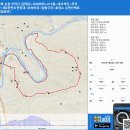 전북 순창 무직산 (금평교~옥새바위~413봉~무직산~제2한반도전망대~부처바위~암릉구간~호정소~수변산책로 원점회귀) gpx [참고용] 이미지