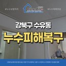 강북우리들병원 | 강북구 수유동 누수피해복구 거실 천장 곰팡이 복구 현장 후기