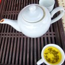 베트남 다낭 바닷가에서의 아침 식사 이미지