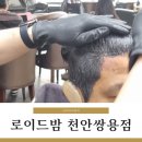 쌍용동미용실 로이드밤 남자머리 염색 후기 !