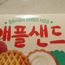 크라운 신상과자 국희 애플샌드 가격 칼로리 솔직 후기