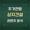 상지테크 | 상지건설 주가 전망, 관련주까지 정리해봄