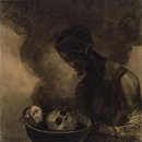 작품4(부처상) | Redon, 1840-1916) 작업 4. 종교: 어둠에서 영성으로 - 예수 · 부처 · 성 세바스티안 *우주의 알...