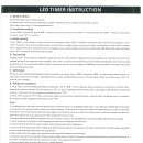 led timer instruction 이미지