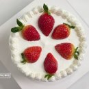 쌀 베이킹 및 홈 베이킹 | 기본딸기생크림케이크 만들기 홈베이킹 레시피