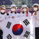 33년 무적 행진… 한국 양궁 여자단체, 올림픽 9연패 쐈다 이미지