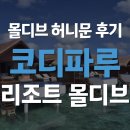 허니문파크 | [몰디브] 그랜드파크 코디파루 허니문 후기 (Grand Park Kodhipparu) | 2022.12.05