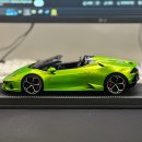 1:18 람보르기니 우라칸 에보 스파이더 huracan evo spyder Verde Citrea 이미지