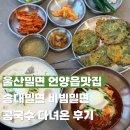 울산주방그릇백화점 | 울산밀면 언양송대밀면 비빔밀면 콩국수 깻잎육전 (설운도화환보고 놀램)