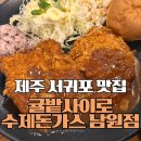 바삭(BASAK)수제돈가스&떡볶이 | 제주 서귀포 남원 맛집 귤밭사이로 수제 돈가스 남원점 솔직 후기