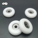 슬라이딩 게이트 윈도우 나일론 롤러 휠 베어링 스틸 626ZZ 베어링 보어 6mm, 직경 35mm, 두께 11mm, 6*35*11mm 이미지