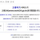 고용허가 서비스가 고용24(www.work24.go.kr)로 통합 이미지