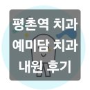 예미담치과의원 | 평촌역 치과 예미담 내원 치료 후기(임플란트 레진 상담)