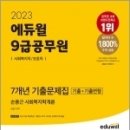 2023 에듀윌 9급공무원 7개년 기출문제집 사회복지학개론(사회복지직/보호직), 손용근, 에듀윌 이미지