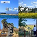 제주 가볼만한곳 제주도 2박3일 코스 올레길 여행 추천
