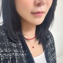 [제품후기] 레드진주 목걸이(포인트 악세사리 추천)