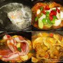 전골과  삼겹살 이미지