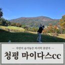 청평 마이다스cc 가을 라운딩 후기 자연속의 명품 골프장