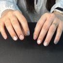 계룡로(유성온천역-만년교) | 대전 봉명동 설브네일 (신디 디자이너) 투명 아트 💅 🤍 🩶