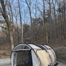 숲속캠핑장 | 강화도 스톤캠핑장 숲속존 5번 후기, 화목난로 동계캠핑