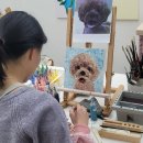 일산취미미술 성인취미화실 일산원데이클래스 고양이가 있는 집사의 화실 | 나이프페인팅 후기
